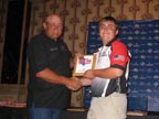 Sonny receiving the High Junior award at the 2010 USPSA Handgun Nationals in Las Vegas.