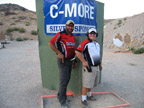 Sonny with fellow Nevco Team Member Yousef Sansour on Stage 18 at the 2011 Production Nationals in Las Vegas.