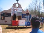 Sonny with his trophy for second overall Junior at the 2008 Steel Nationals.